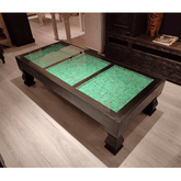 Indian Hand Carved Solid Wood Coffee Table C7